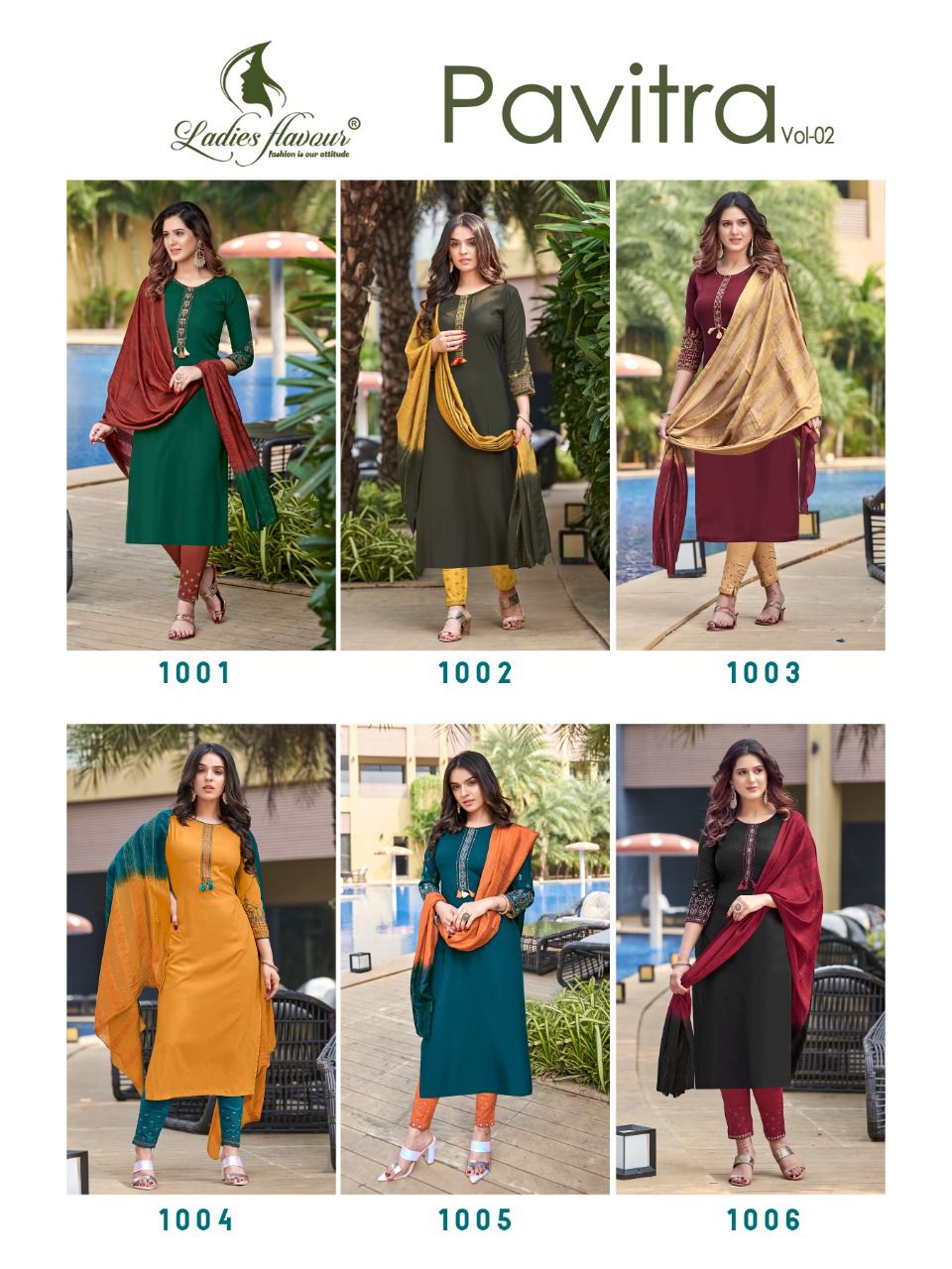Ladies Flavour Pavitra 2 Latest Designer Ethnic Wear Ready Made Collection